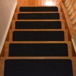 Splendid Black Carpet Stair Treads Picture 557