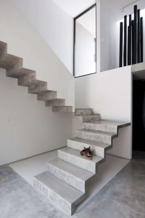 Splendid Concrete Stairs Design Photo 495