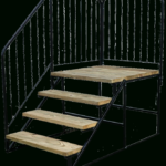 Splendid Metal Steps Outdoor Picture 277