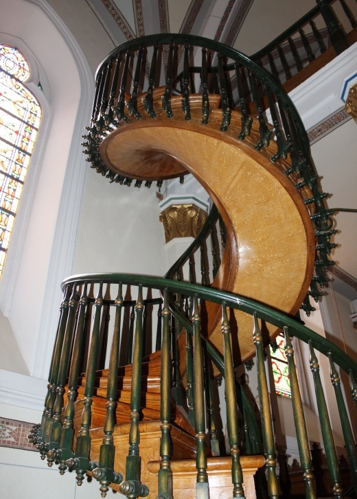 Splendid Spiral Staircase Loretto Chapel Image 477