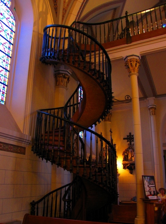 Splendid The Staircase Of Loretto Chapel Picture 606