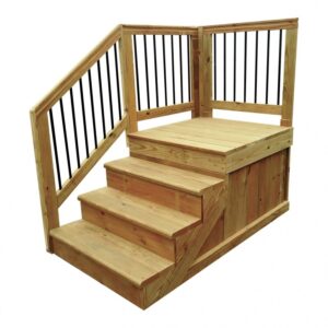 Wood Mobile Home Steps