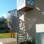 Stunning Enclosing Outdoor Staircase Picture 733