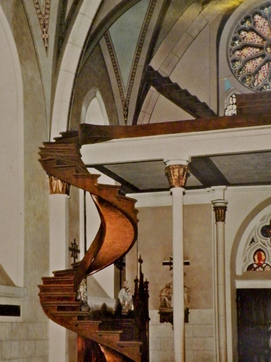 Stunning Loretto Chapel Staircase Wood Image 271