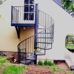 Stunning Outdoor Circular Staircase Picture 696