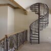 Wrought Iron Spiral Staircase