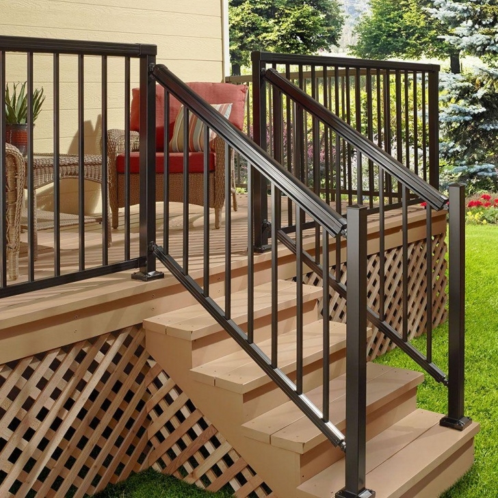 Stylish Aluminum Stair Railing Picture 722