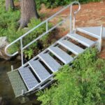 Stylish Aluminum Steps With Handrail Picture 124