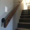 Basement Stair Handrail