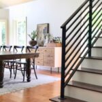 Stylish Black Metal Railing For Stairs Picture 219