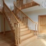 Stylish Central Staircase Design Photo 248