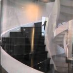 Stylish Concrete Circular Staircase Image 467
