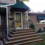 Stylish Home Front Stairs Design Photo 883