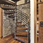 Stylish Interior Spiral Staircase Photo 116