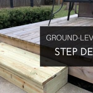 Making Steps For Decking