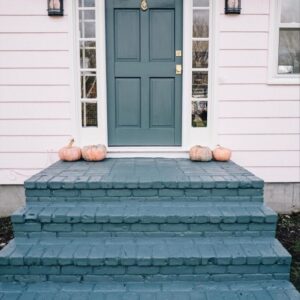 Painting Outdoor Steps