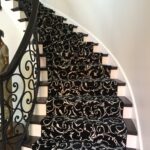 Stylish Patterned Stair Carpet Image 516