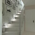 Stylish Quarter Turn Staircase Design Picture 342