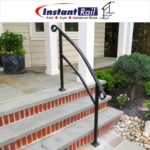 Stylish Railing For Concrete Steps Photo 981