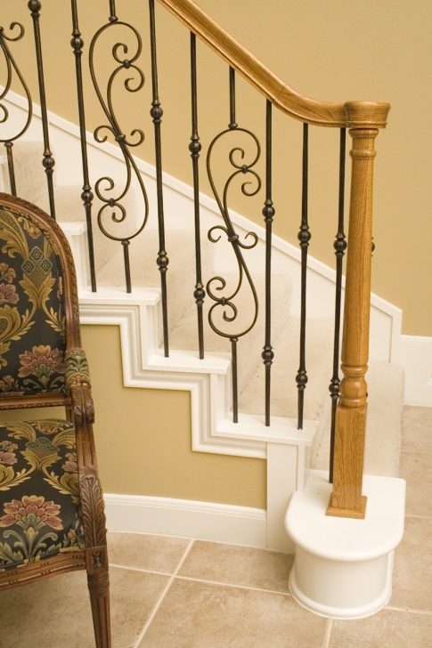 Stylish Round Iron Balusters Photo 885