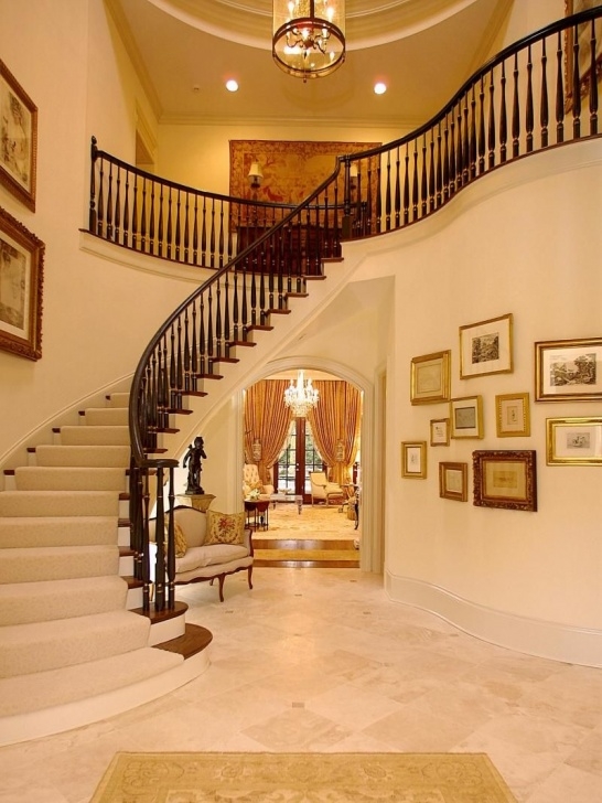 Stylish Round Staircase Designs Interior Photo 098