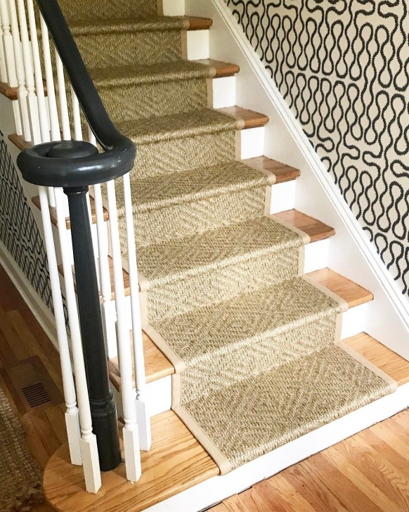 Stylish Seagrass Stair Runners Image 075