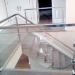 Stylish Stainless Steel Staircase With Glass Designs Picture 060