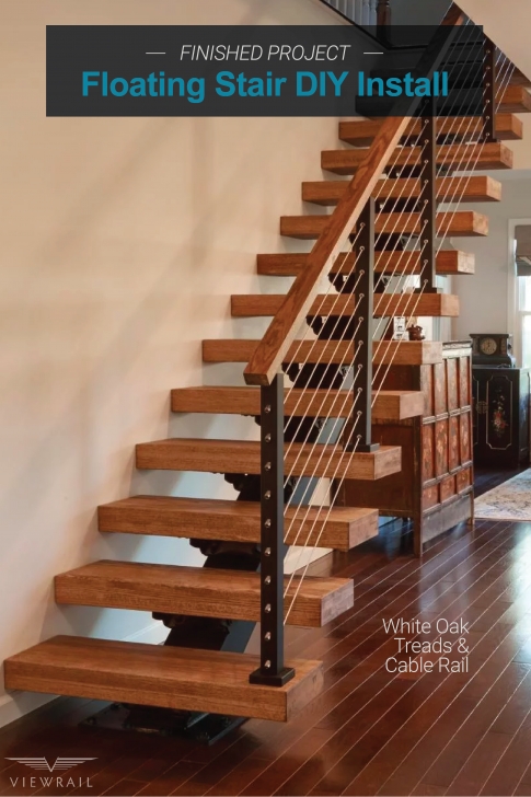 Stylish View Rail Stairs Photo 876