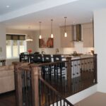 Super Cool Basement Stairs In Middle Of Kitchen Image 032