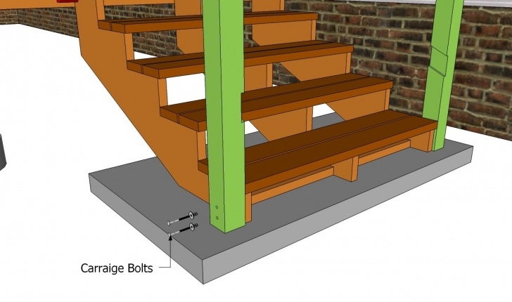 Super Cool Building Deck Stringers Image 021