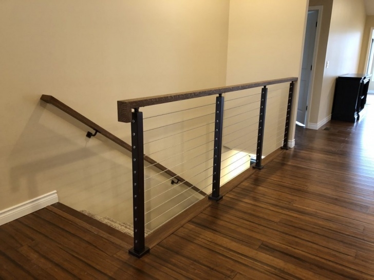 Super Cool Interior Cable Railing Photo 097