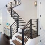 Super Cool Modern Iron Stair Railing Picture 679