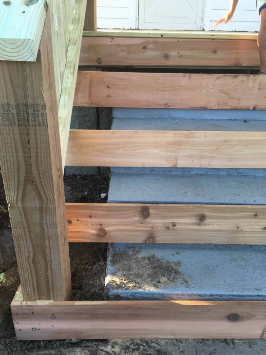 Super Cool Wood And Concrete Stairs Photo 492