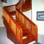 Super Cool Wooden Handrail Design Picture 594