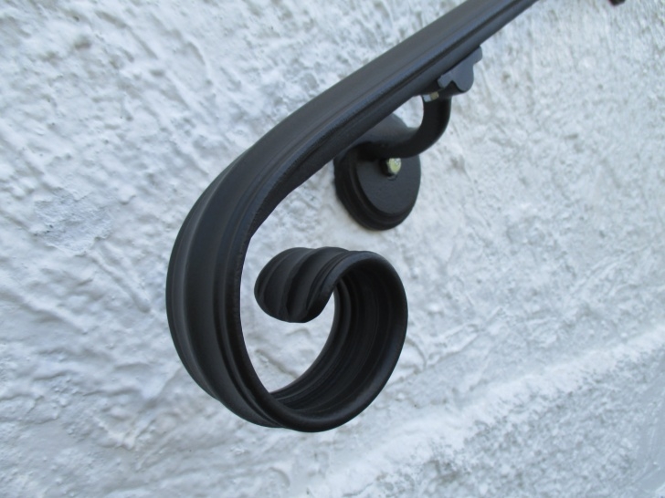 Super Cool Wrought Iron Hand Railing Exterior Photo 776