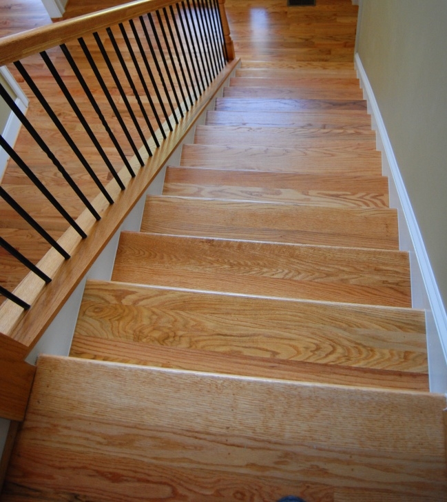 Surprising Red Oak Stairs Image 484