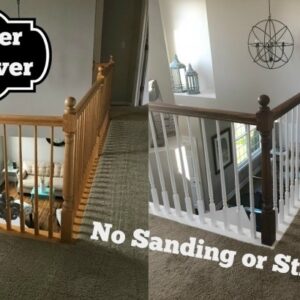 Staining A Stair Railing