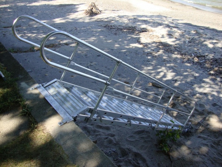 Top Aluminum Steps With Handrail Picture 541