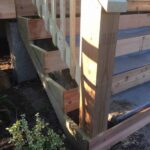 Top Building Wooden Steps Over Existing Concrete Steps Photo 470