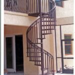 Top Cast Aluminium Spiral Staircase Image 594