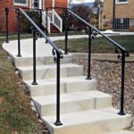 Top Exterior Stair Handrails Photo 403