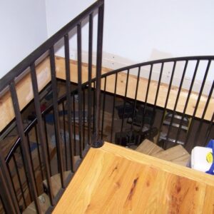 Spiral Staircase To Basement