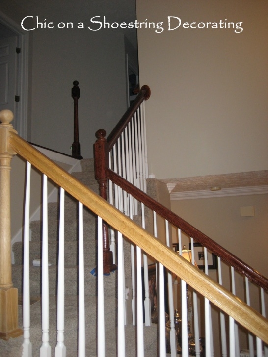 Top Staining Stair Rails Picture 508