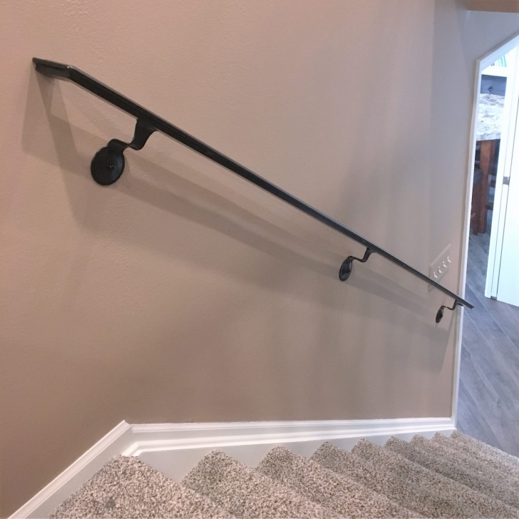 Wall Mounted Handrail Stair Designs
