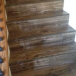 Top Wood Tile Stairs Picture 816