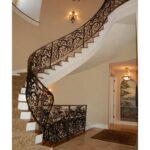 Top Wrought Iron Stair Railing Picture 529