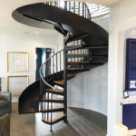 Wonderful Spiral Staircase With Slide Photo 683