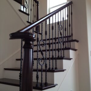 Wrought Iron Hand Railing For Steps